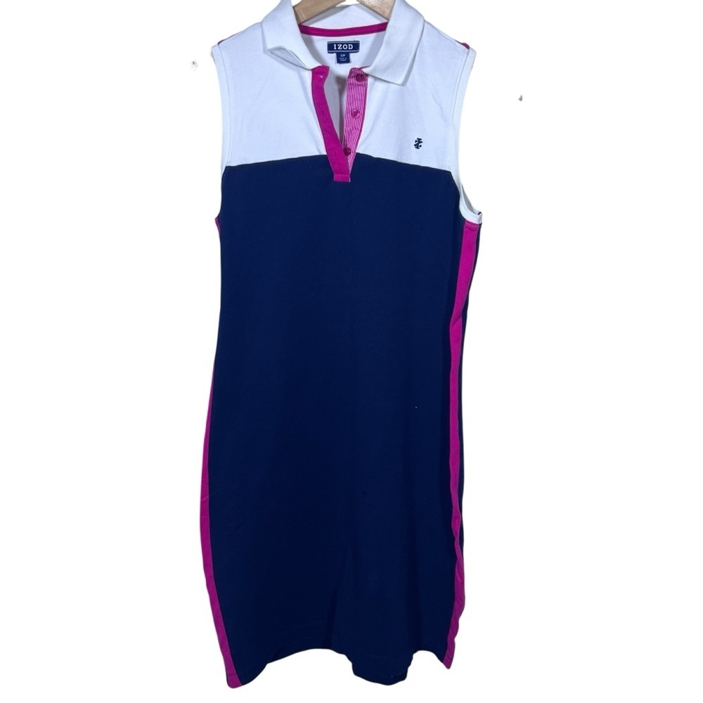 Izod Color Block Tennis Dress Size S/P